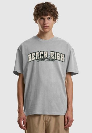 T-shirt imprimé - lightasphalt