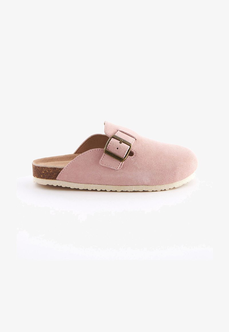 Next SUEDE SLIP-ON CLOGS - Iešļūcenes - pink