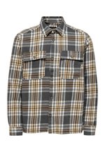 Only & Sons Onsscott Camicia Uomo In Flanella A Quadri - Colletto New Kent, Tasche Sul Petto, 100% Cotone - 5