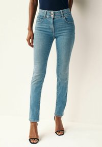 Next LIFT SHAPE STANDARD - Vaqueros slim fit - dark-blue denim