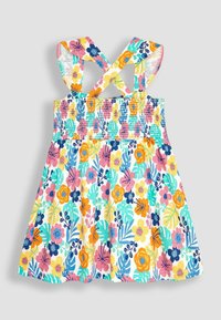 JoJo Maman Bébé CRAB CROSS BACK SMOCKED REGULAR FIT - Denní šaty - multi floral