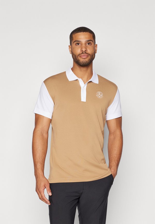 CLUB HOUSE LOOSE FIT - Polo shirt - tigers eye