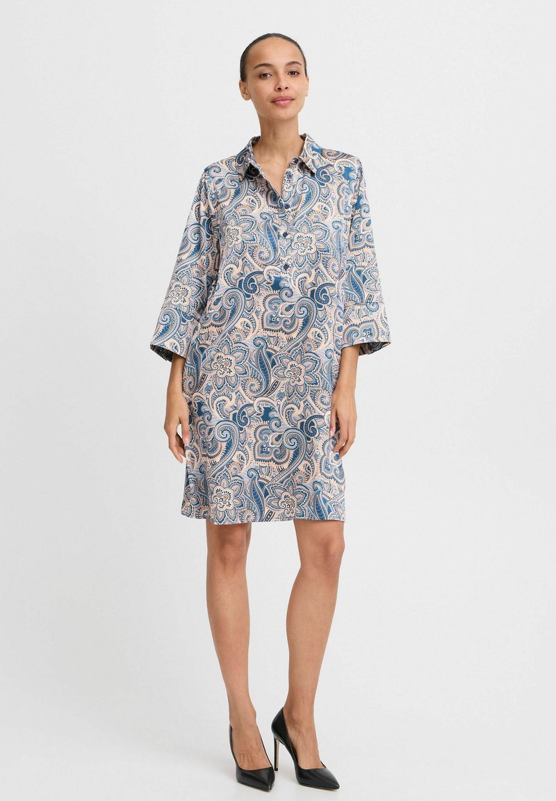 brienne of tarth blue dress Paisley Print Shirt Dress  Bella Blue Boutique