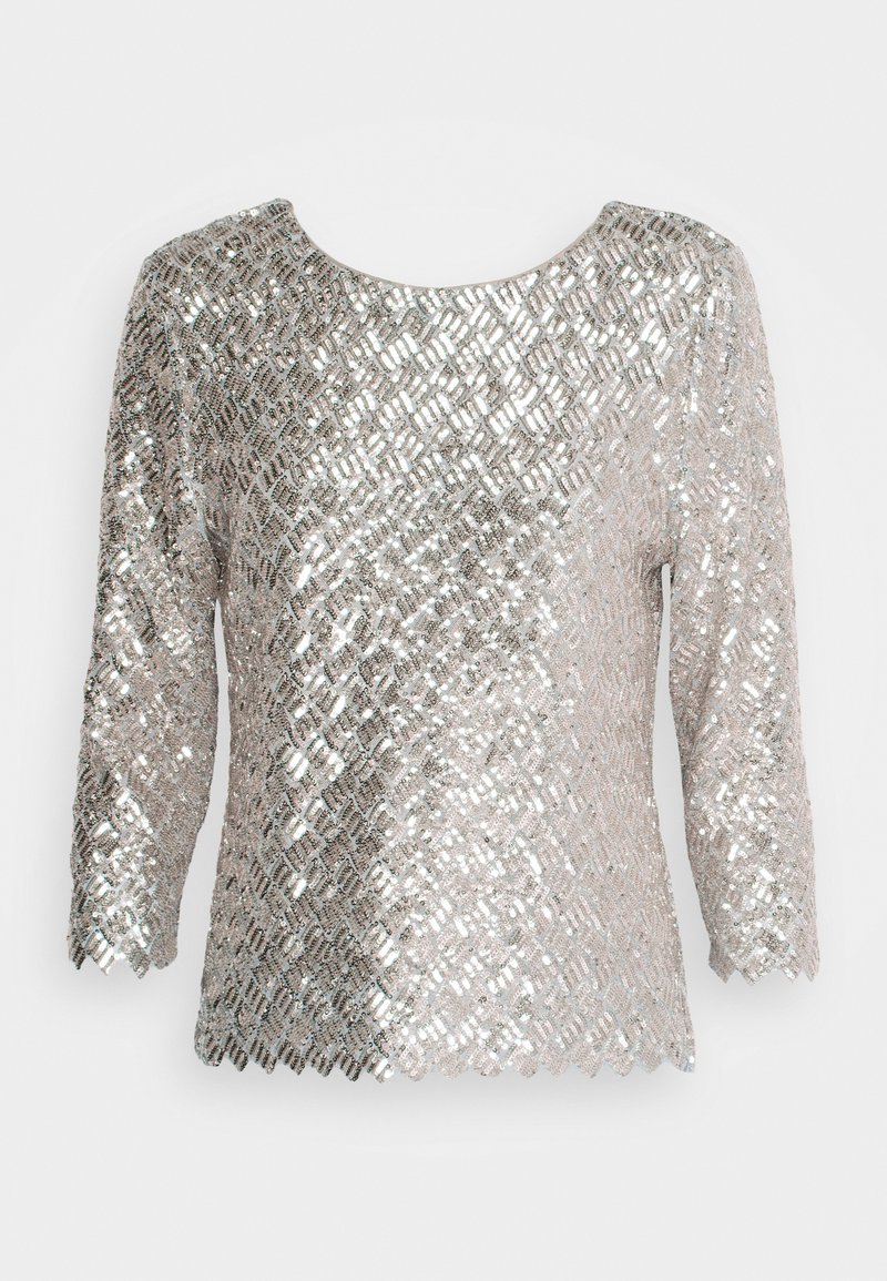 Bruuns Bazaar Blouse zilverkleurig Bruuns Bazaar Blouse zilverkleurig