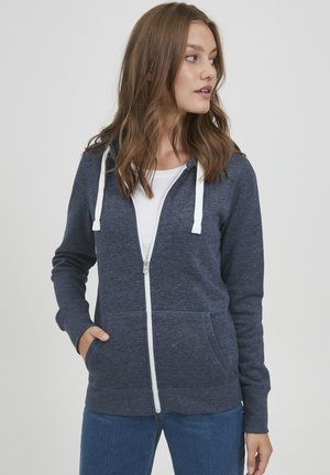 Oxmo OXOLINDA - Sweatshirt hoodie - Jaka ar rāvējslēdzēju - ins blue m