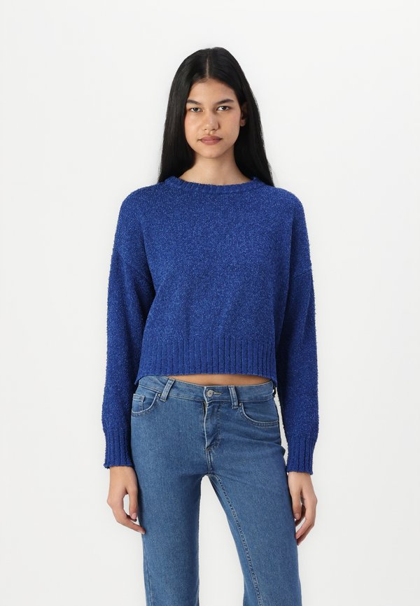 ONLTERESA LIFE O NECK LOOSE - Strickpullover