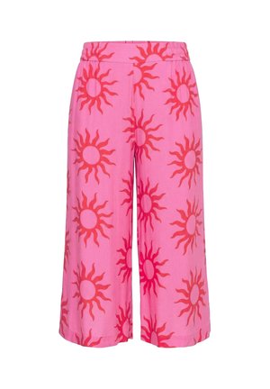 Studio Untold, SUN PRINT CULOTTES - Bukser - pink