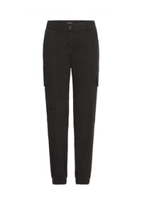 OXCOCO REGULAR FIT - Pantalones cargo - black