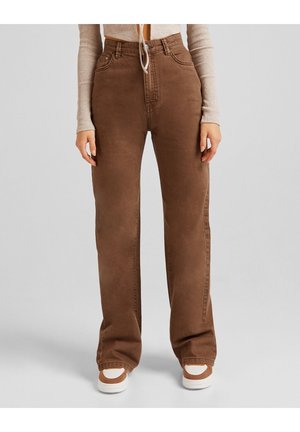Flared Jeans - brown