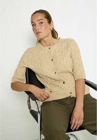 Minus Kardiganas - sand gray