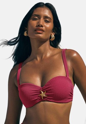 STARFISH TRIM MOULDED CUP - Bikini pezzo sopra - pink