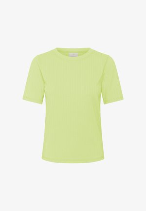 Kaffe SAMANTHA - Navadna majica - lettuce green cc