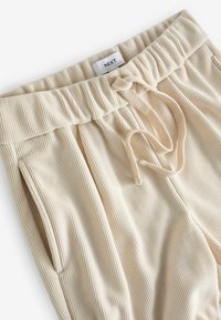 Next PULL-ON WIDE LEG   - Stoffhose - ecru cream