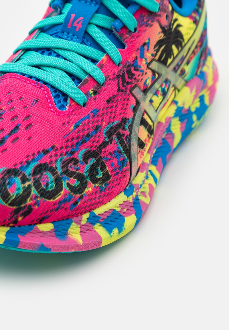 ASICS NOOSA TRI 14 - Zapatillas de - pink glow/black/rosa - Zalando.es