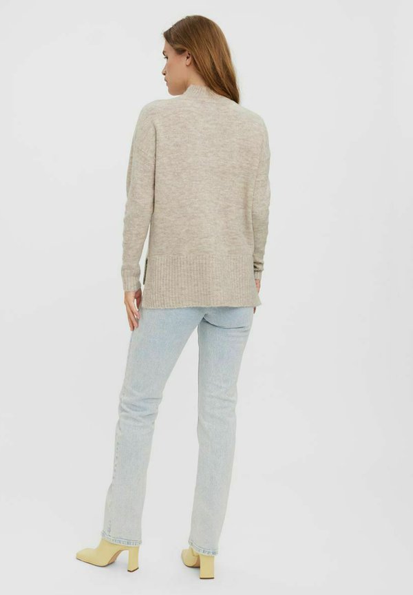 VMLEFILE BOXY NOOS - Jumper - birch melange2