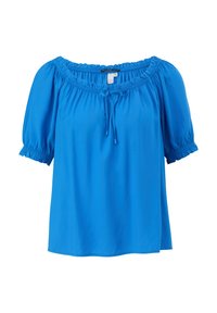 QS MIT BINDEBAND - Camicetta - royalblau