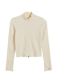 TULIP - Zip-up sweatshirt - white