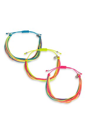 Singularu Neon Rainbow Fruits - Pulsera - silver