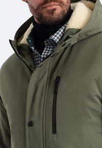 Ombre Parka - olive