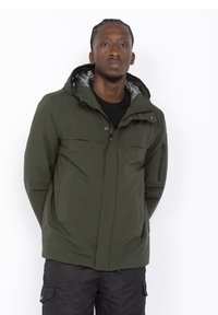 Schott OUTDOOR HOODED - Vinterjakker - kaki