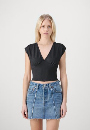 ONLHILLERY - T-shirt imprimé - black