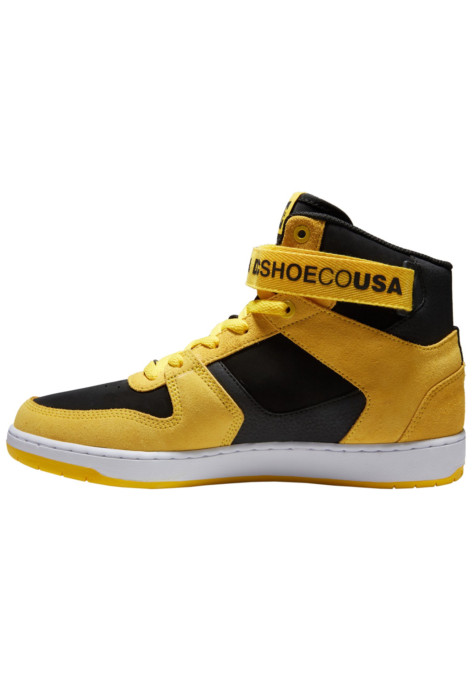 yellow dc shoes