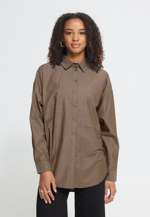 ICHI, IHGARMI SH - Blusa - chicory coffee  toasted cocon