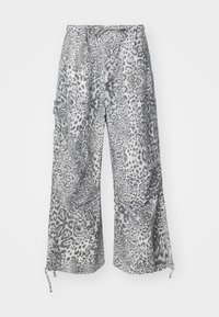 SNOW LEOPARD PARACHUTE PANTS UNISEX - Armijas stila bikses - grau
