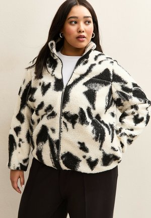 CURVES  ABSTRACT PRINT TEXTURED - Winterjacke - black pattern