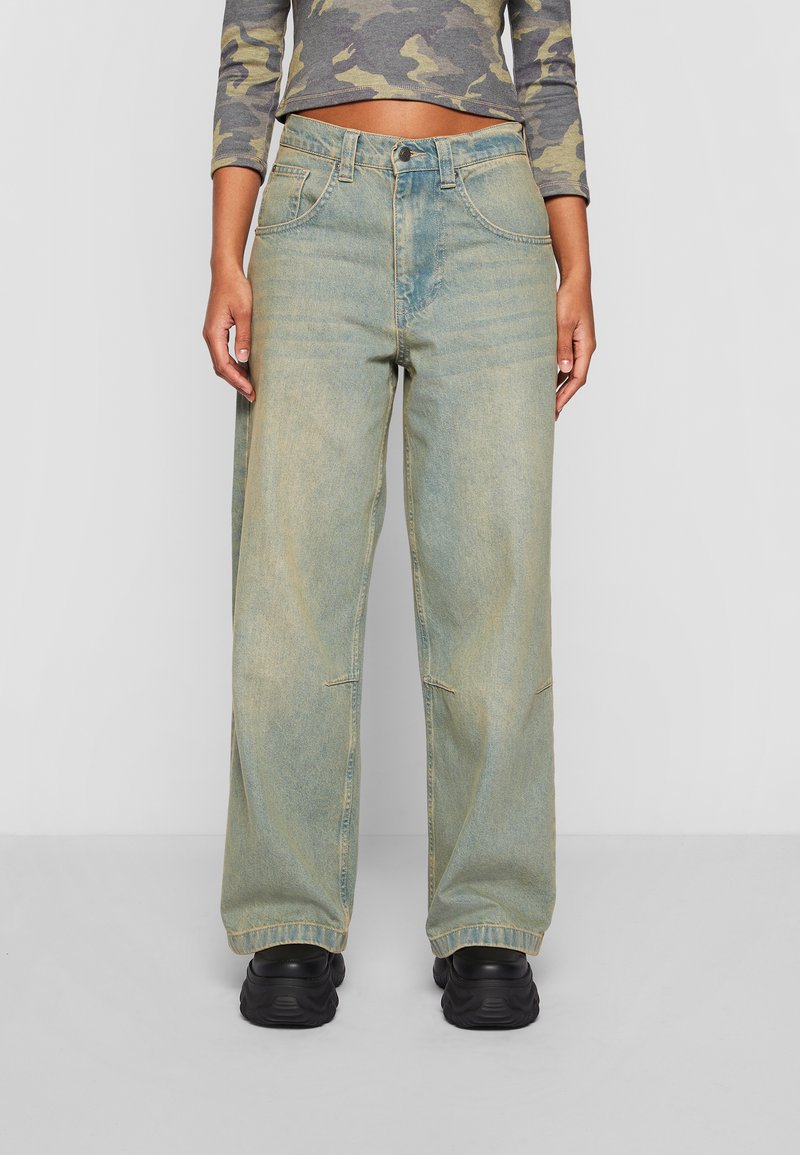 Jaded London LIGHT WASH COLOSSUS - Jeans Relaxed Fit - blue/blau 