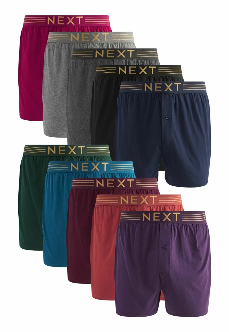 Next TEN PACK - Boxershorts - rich colour