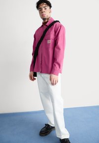 Carhartt WIP SINGLE KNEE PANT - Traperice opuštenog kroja - off-white rinsed