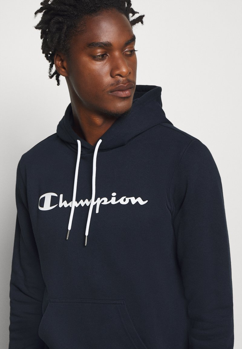 Champion LEGACY HOODED - Hoodie - dark blue - Zalando.ie