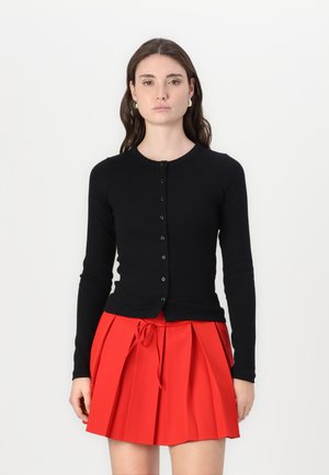 JXFIFI RIB CARDIGAN  - Ζακέτα - black
