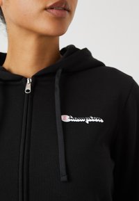 Champion GRAPHIC FULL ZIP HOODIE - Mikina so zipsom - black