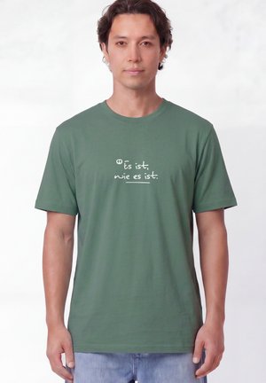 watapparel, ES IST WIE ES IST UNISEX - T-shirt imprimé - green bay