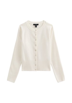 New Look, COMPACT  CREW NECK CARDIGAN - Chaqueta de punto - cream