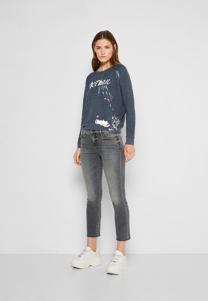 Damen Bekleidung | Mother THE HUGGER Sweatshirt mother/dunkelblau - BD85902 Damen Bekleidung | Mother THE HUGGER Sweatshirt mother/dunkelblau - BD85902