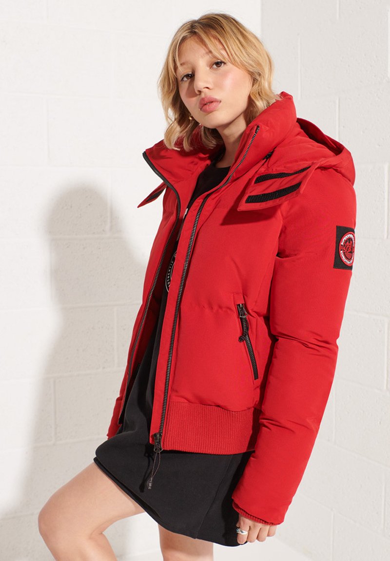 Damen Leichte Jacken | Superdry EVEREST Winterjacke expedition red/rot - IQ90282 Damen Leichte Jacken | Superdry EVEREST Winterjacke expedition red/rot - IQ90282