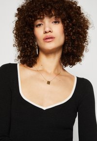 Anna Field Φόρεμα σε ίσια γραμμή - black/white