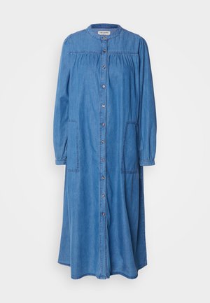 Lollys Laundry DRESS - Vestito di jeans - blue