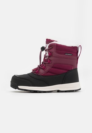 LEO WP - Winter boots - berry