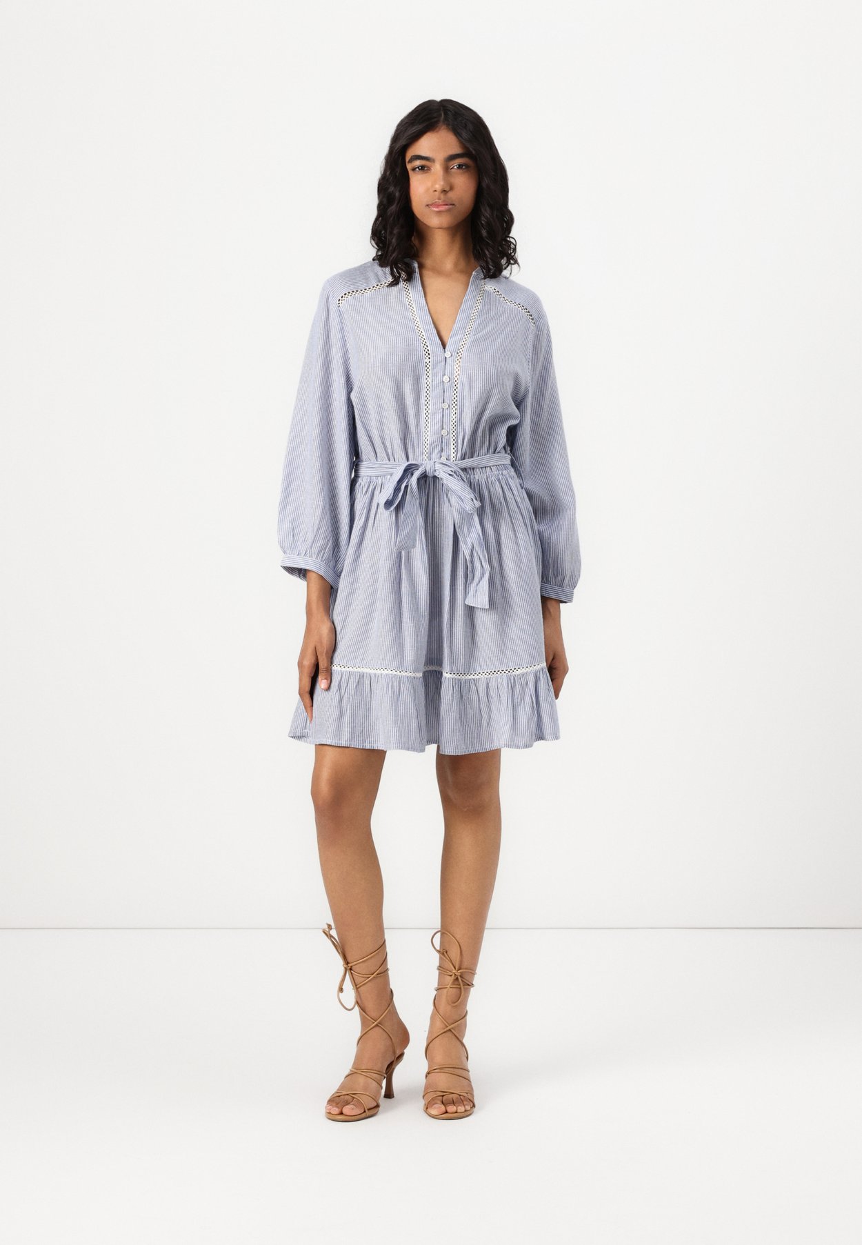 ONLDARA LIFE V NECK BELT DRESS