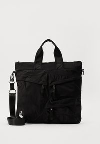 OUTDOOR SHOPPER - Tote bag - black/chrome