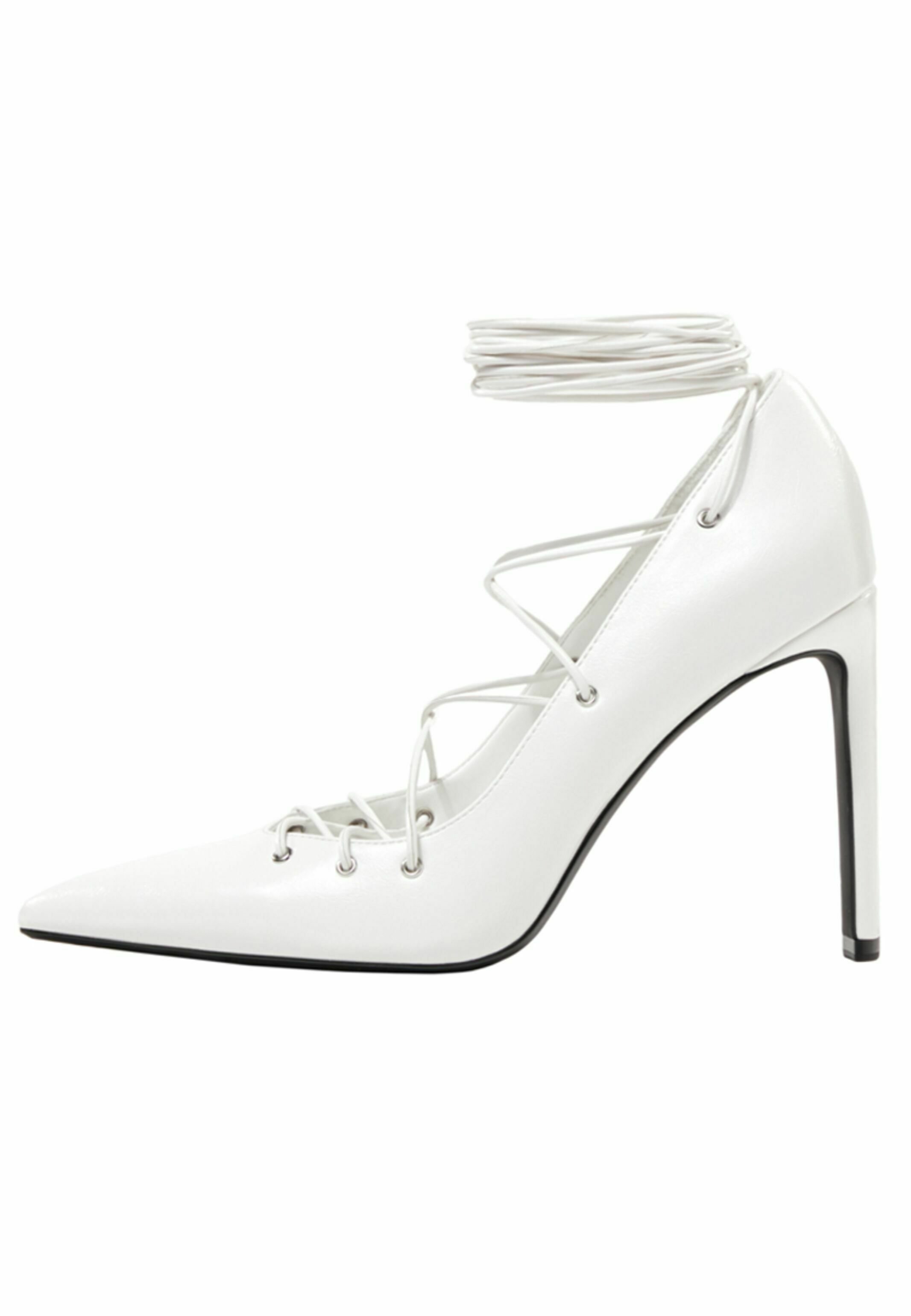 Bershka Hoge hakken - white/wit - Zalando.nl