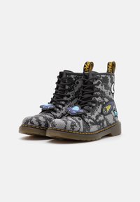Dr. Martens 1460 UNISEX - Šněrovací kotníkové boty - grey/black