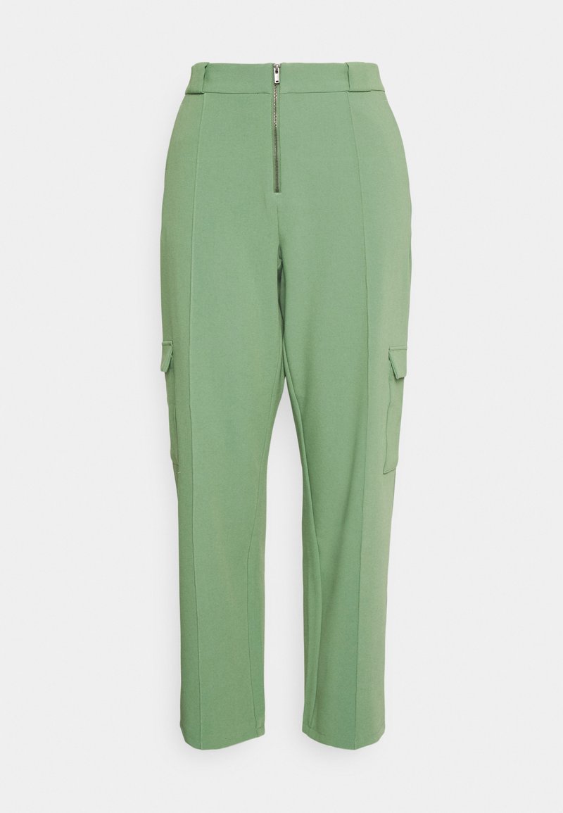 Vero Moda Curve Cargobroek groen Vero Moda Curve Cargobroek groen