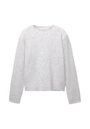 SOFT - Strickpullover - light grey