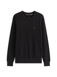ESSENTIAL STRUCTURE CREW NECK - Pulover - black
