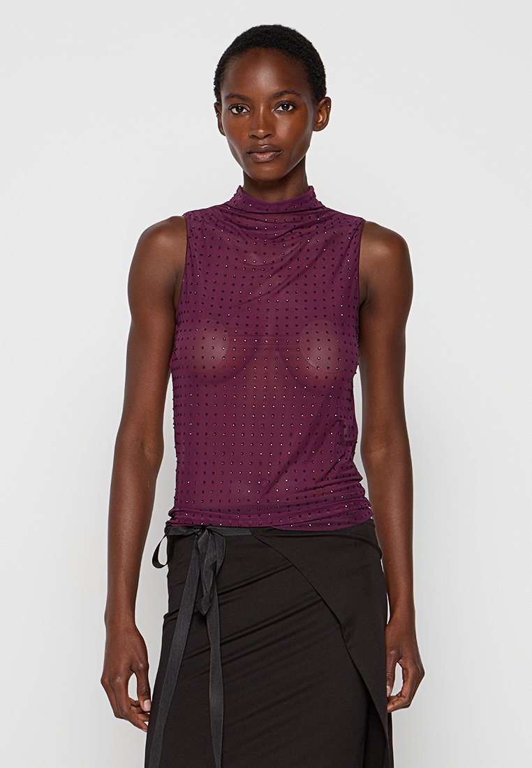 pinko Blouse (rood)paars